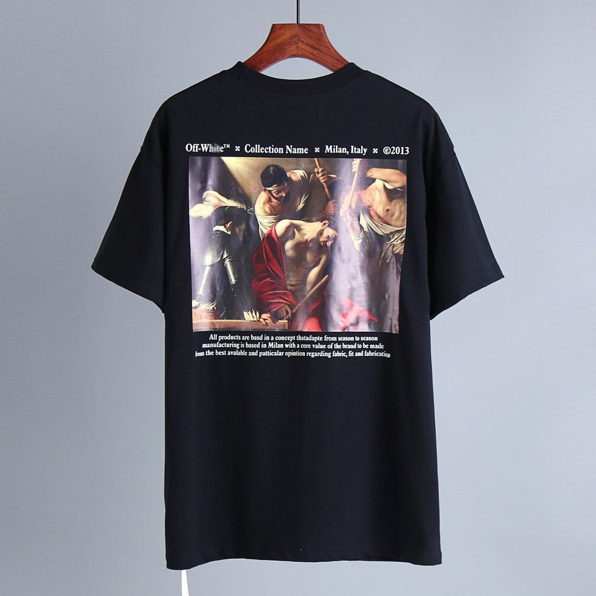 OFF-White Arrow logo print T-shirt#89