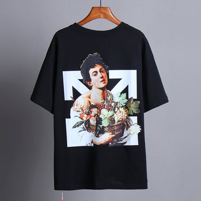 OFF-White Arrow logo print T-shirt#84