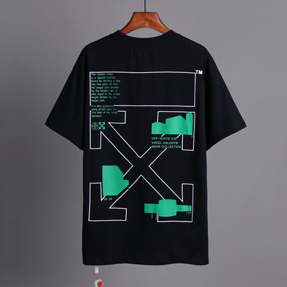 OFF-White  Arrow logo print T-shirt#73