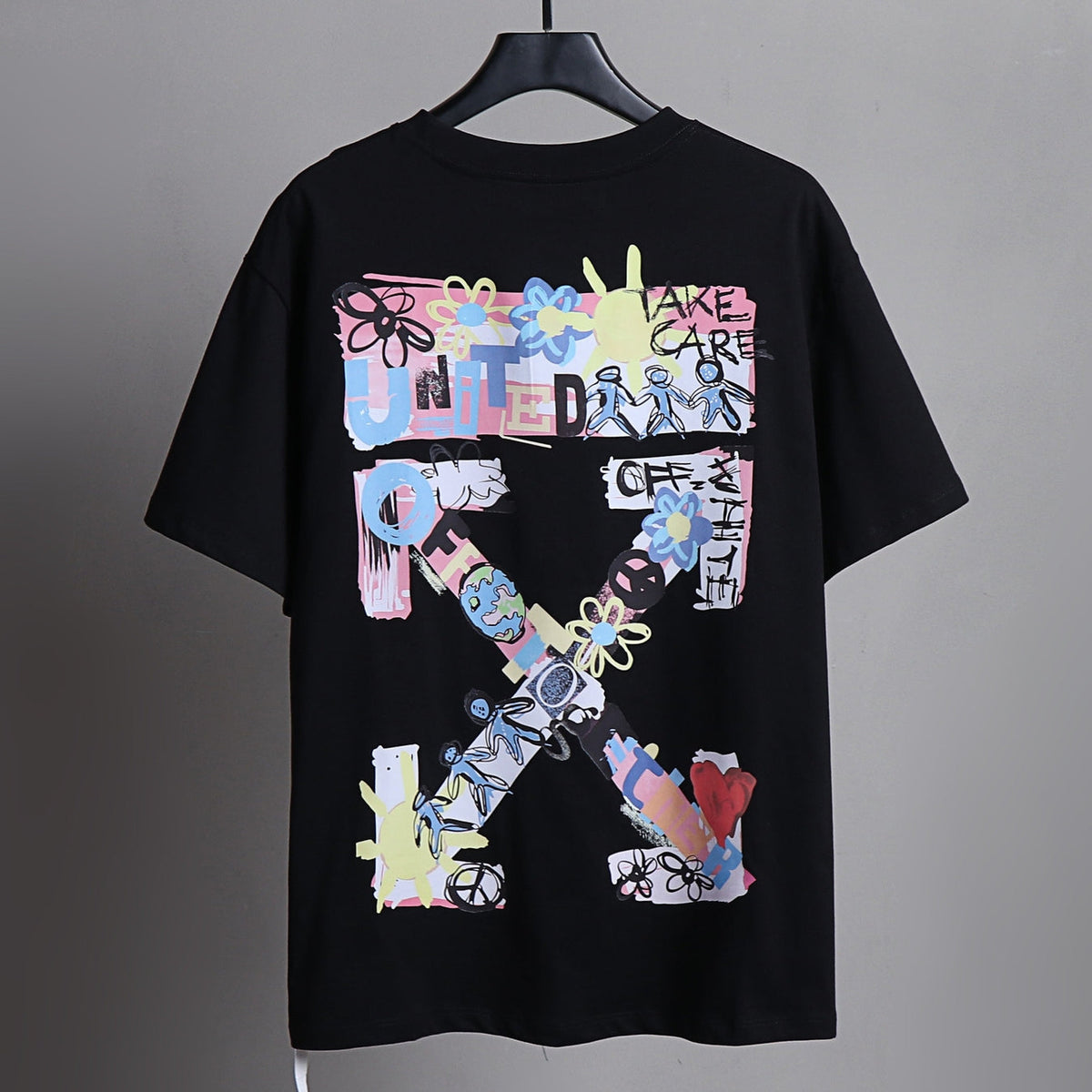 OFF-White  Arrow logo print T-shirt#85