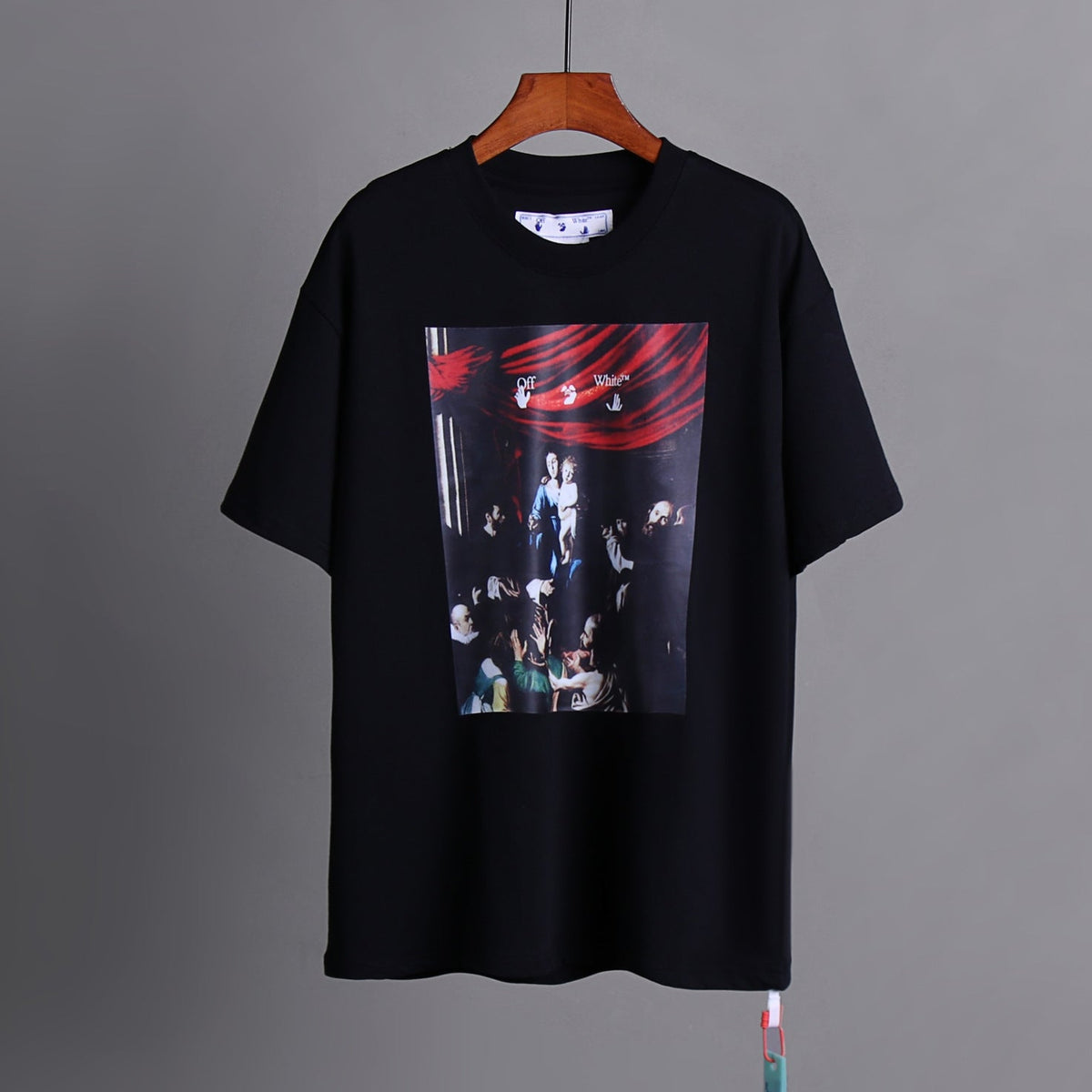 OFF-White  Arrow logo print T-shirt#90