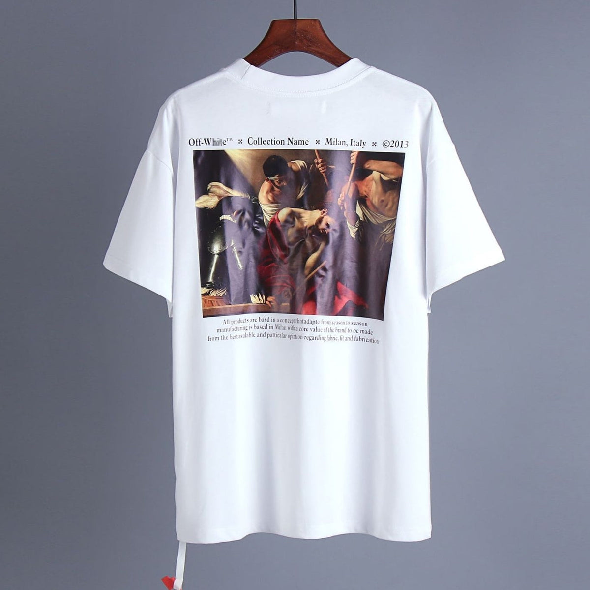 OFF-White Arrow logo print T-shirt#89