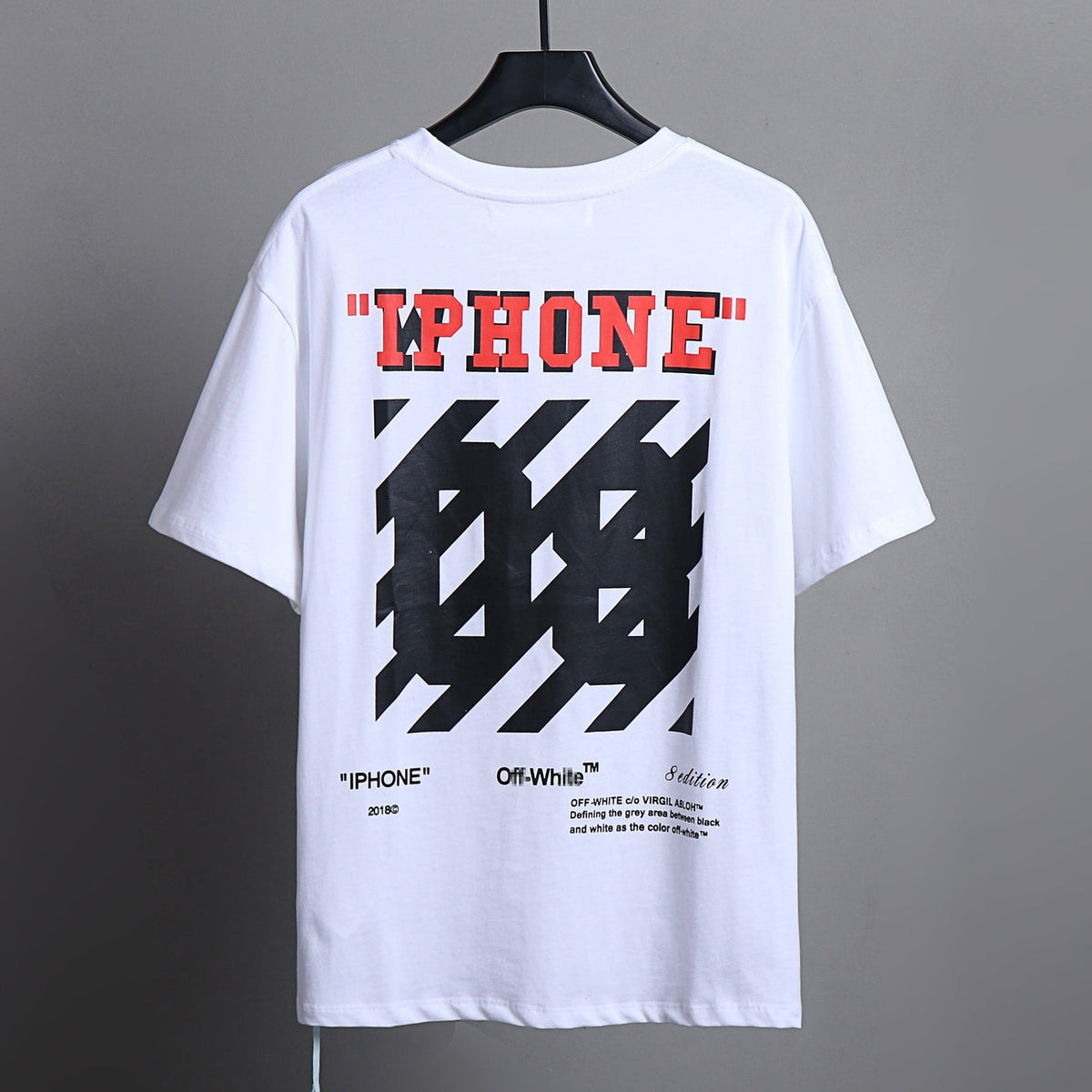 OFF-White Arrow logo print T-shirt#80