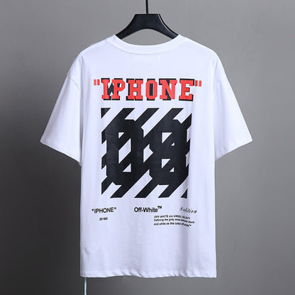OFF-White Arrow logo print T-shirt#80