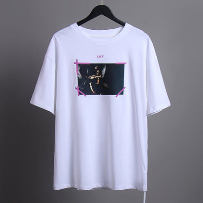 OFF-White  Arrow logo print T-shirt#69