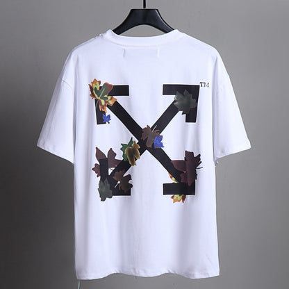 OFF-White  Arrow logo print T-shirt#82
