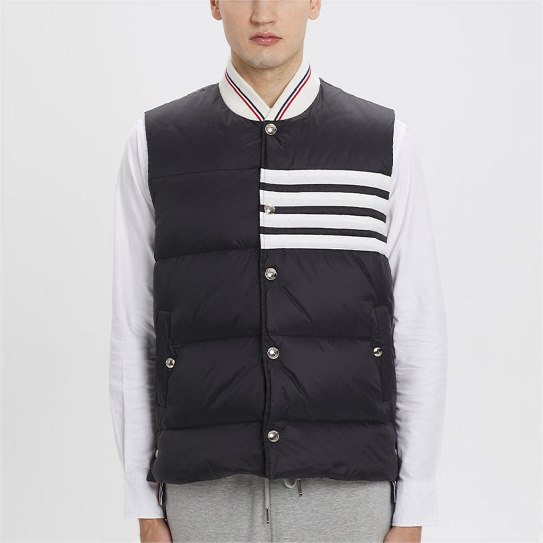 Thom Browne  4-Bar Down vest