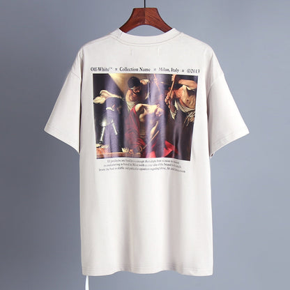 OFF-White Arrow logo print T-shirt#89