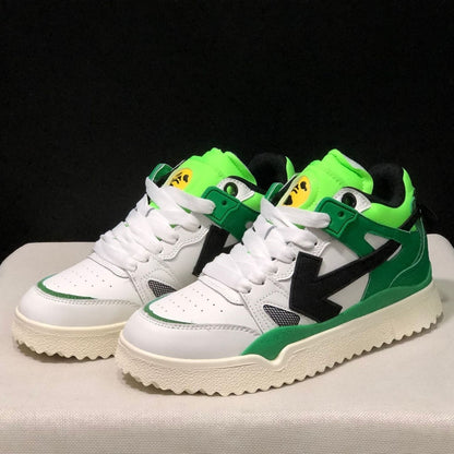 Off-White Arrow Logo Leather Sneakers #40