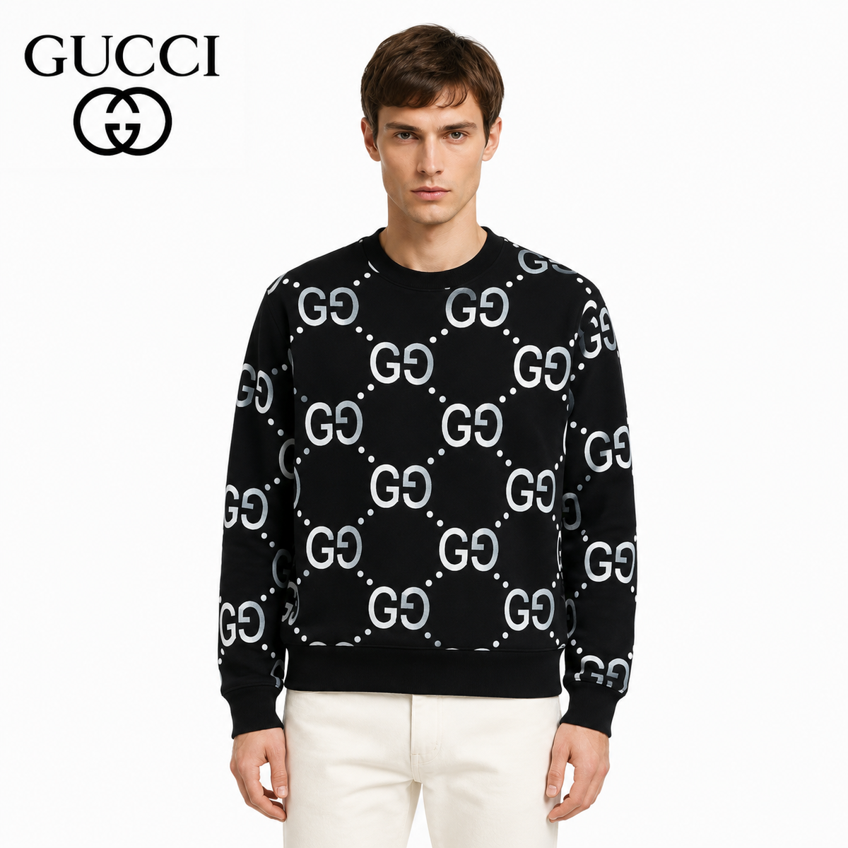 Gucci Double G Logo Hoodie