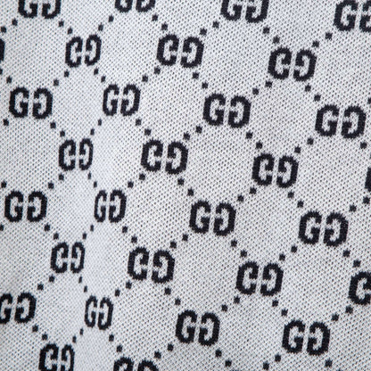 Gucci G802 Jacquard Polo Sweater - Image 7