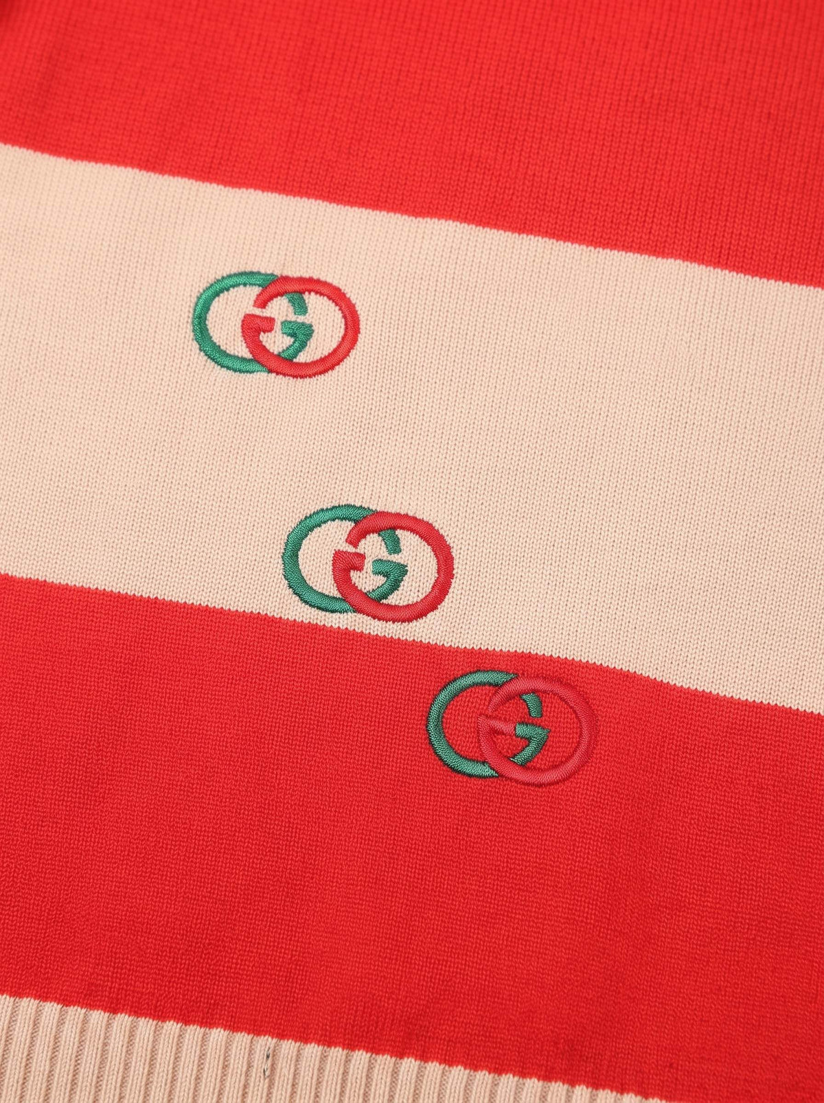 Gucci Striped Polo Sweater - Image 5