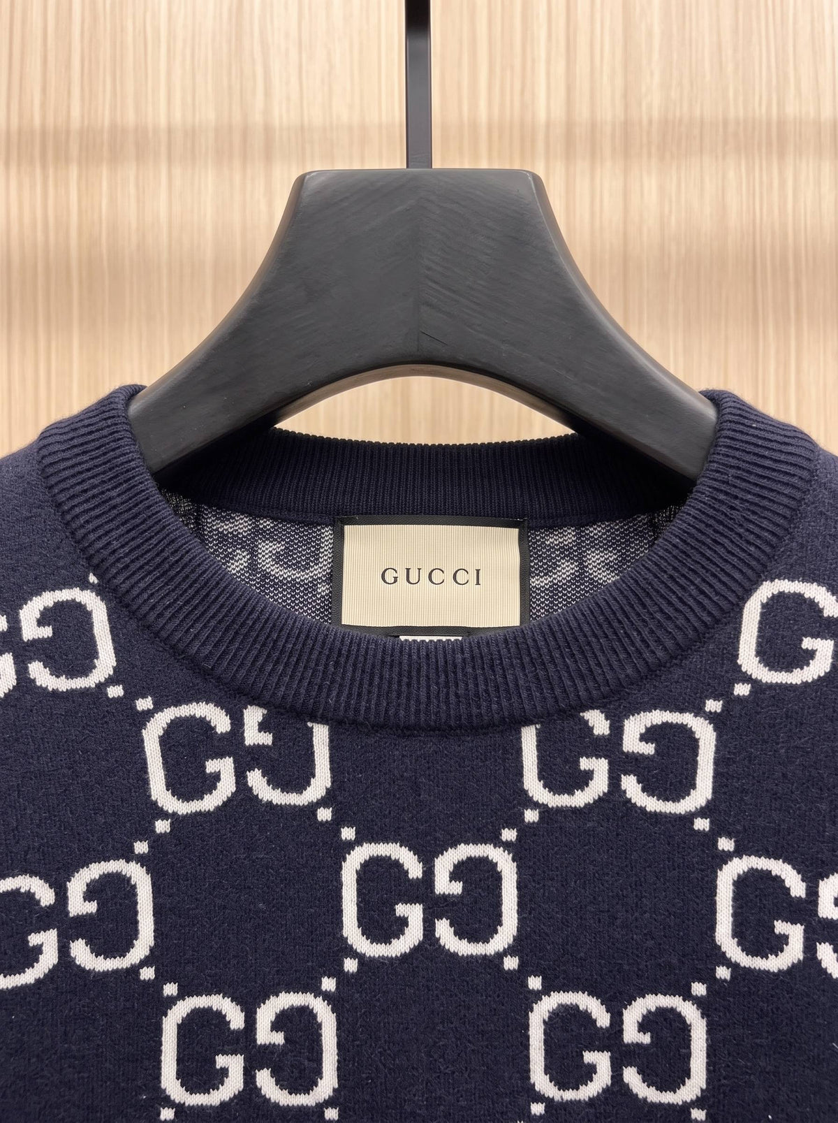 Gucci Monogram Double-G Crewneck Sweater - Image 3