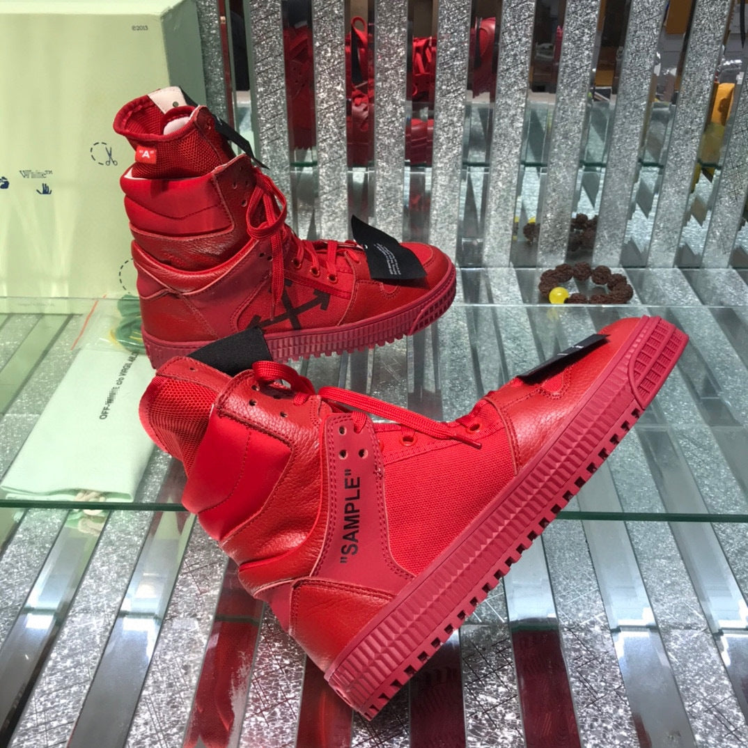 Off-White Arrow logo high-top sneakers#33