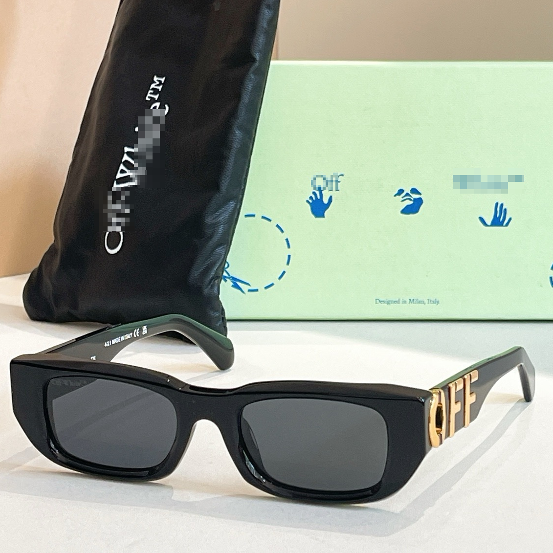 Off-White  Arrow logo sunglasses#124