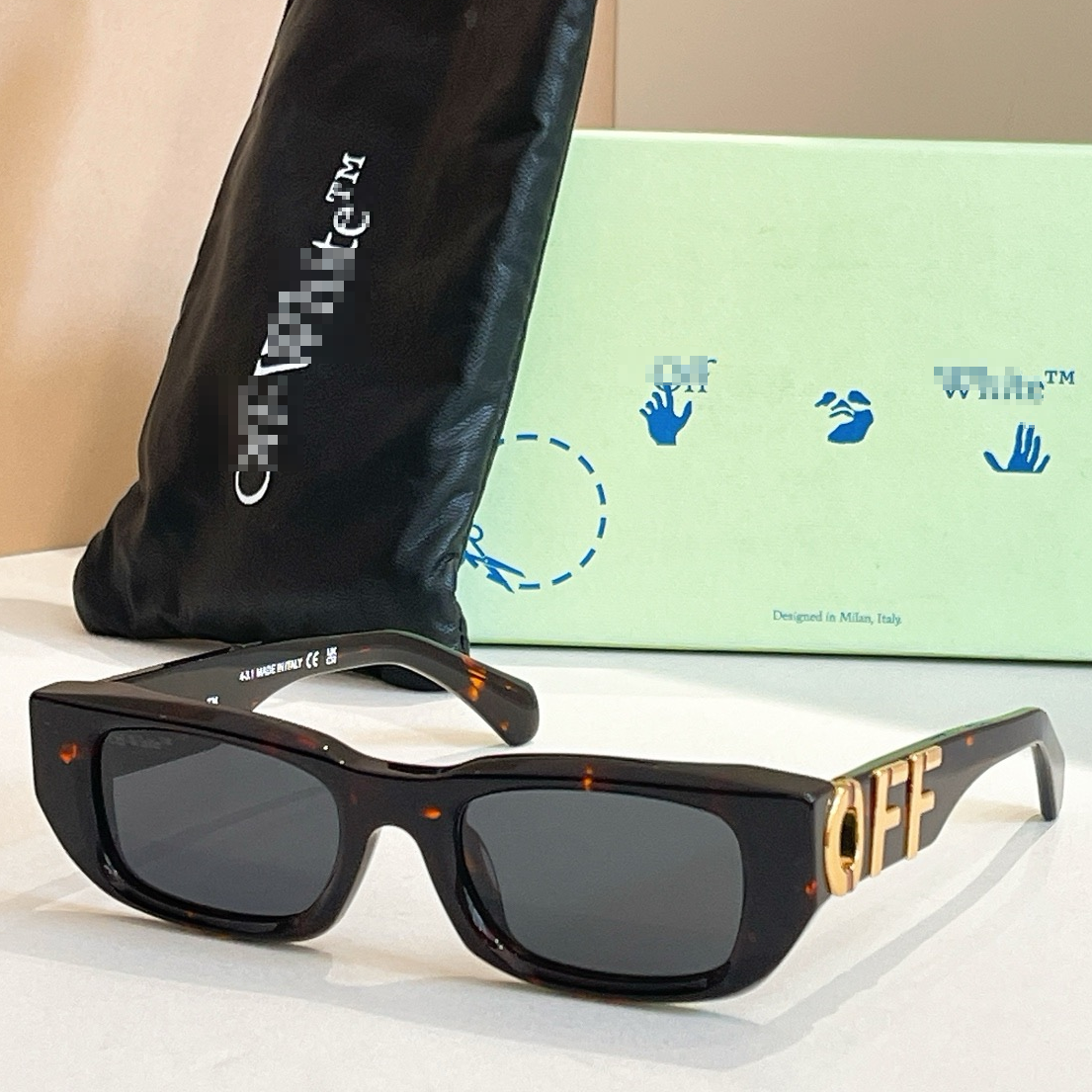 Off-White  Arrow logo sunglasses#124
