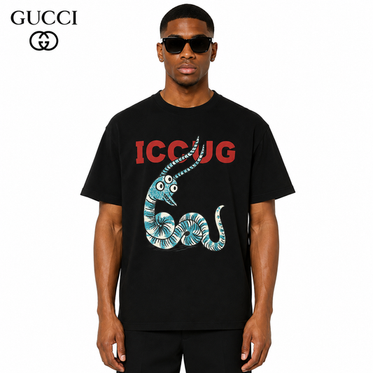Gucci Snake Graphic Oversized T-Shirt