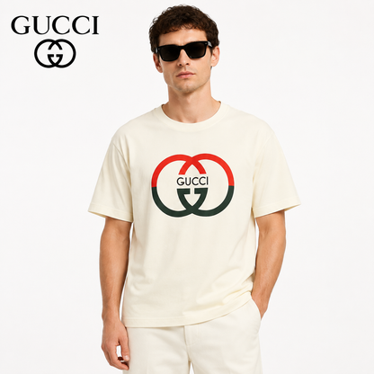 Gucci Interlocking Double G Logo T-Shirt