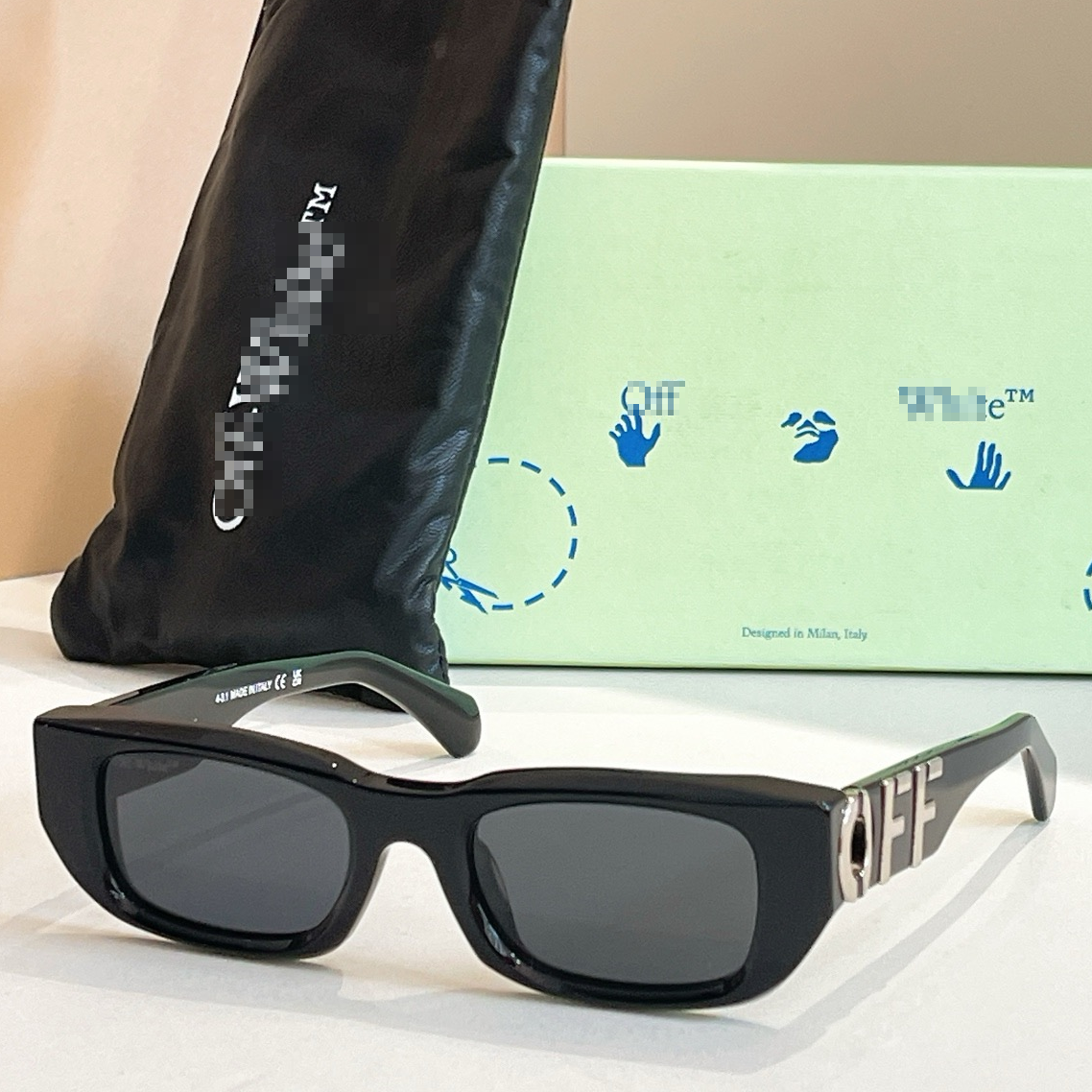 Off-White  Arrow logo sunglasses#124