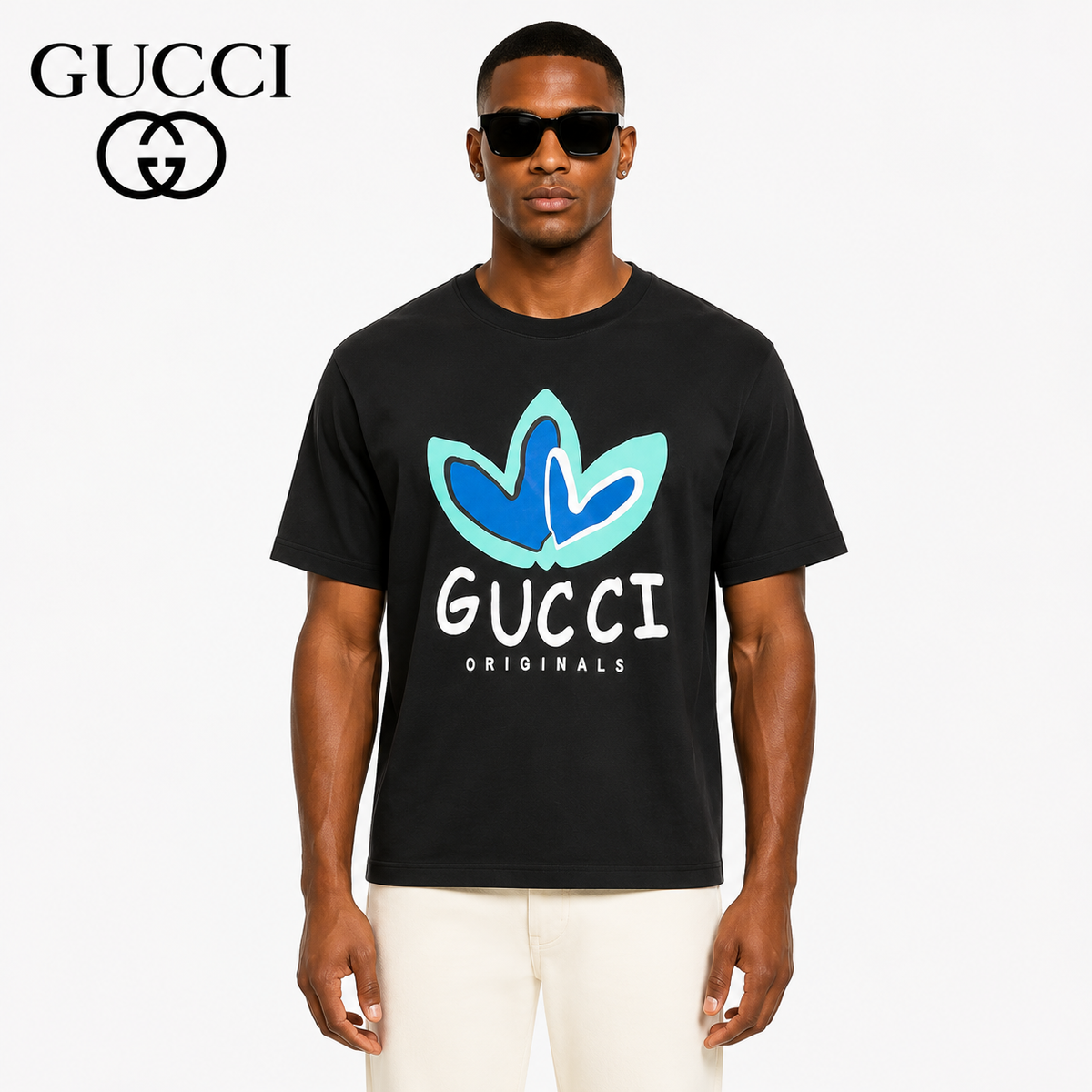 Gucci Originals Trefoil Graphic T-Shirt