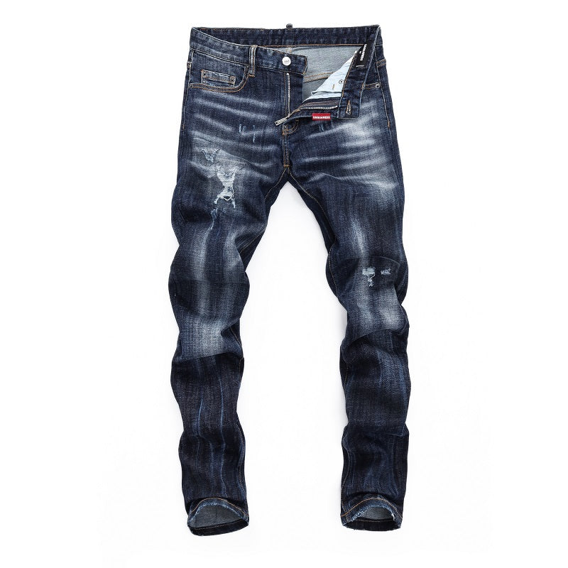 dsquared2 Blue skinny club jeans