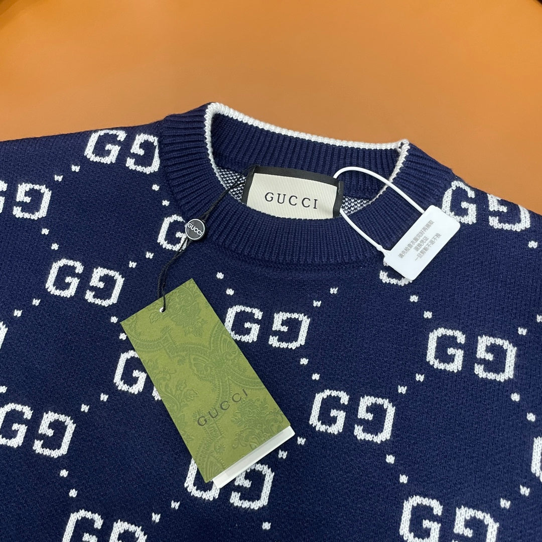 Gucci Jacquard Crewneck Sweater - Image 12