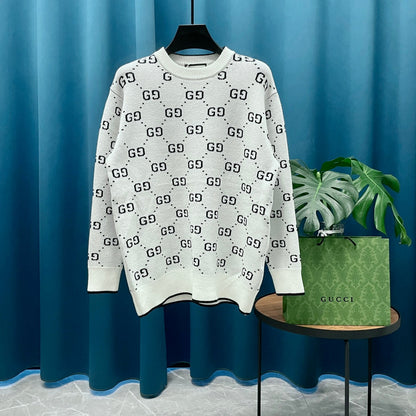 Gucci Jacquard Crewneck Sweater - Image 20