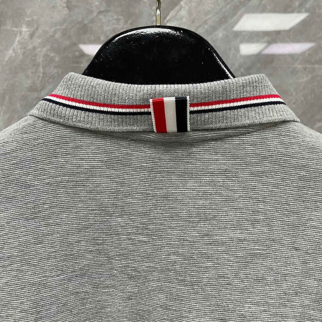 Thom Browne 2025ss Loose polo T-shirt