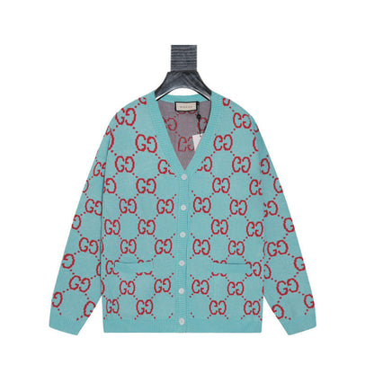 Gucci Double-G Jacquard Cardigan chfnBQ - Image 1