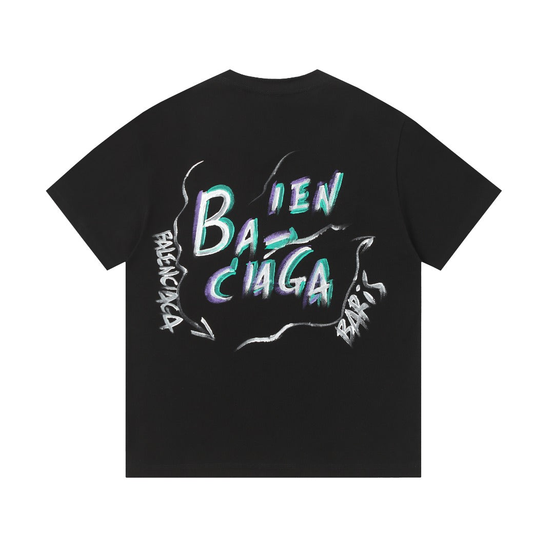 Balenciaga  Fashion Distressed T-shirt