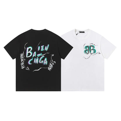 Balenciaga  Fashion Distressed T-shirt