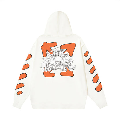 Off-White  Arrow logo sports sweatshirt#9