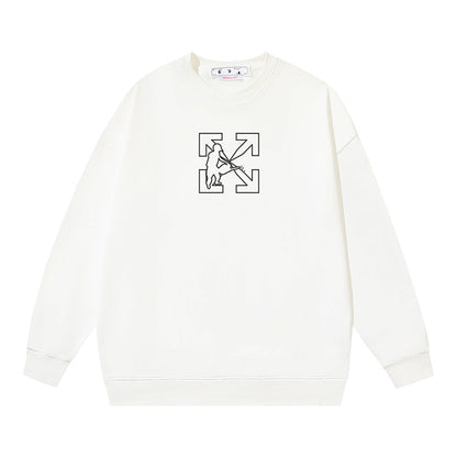 Off-White  Arrow logo sports sweatshirt#114