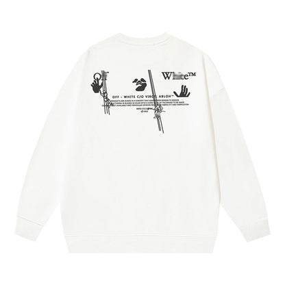Off-White  Arrow logo sports sweatshirt#114