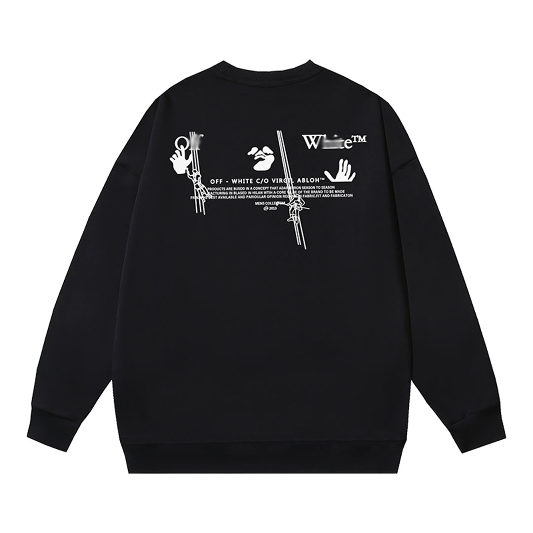 Off-White  Arrow logo sports sweatshirt#114