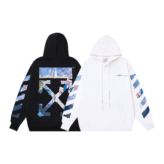 Off-White  Arrow logo sports sweatshirt#4