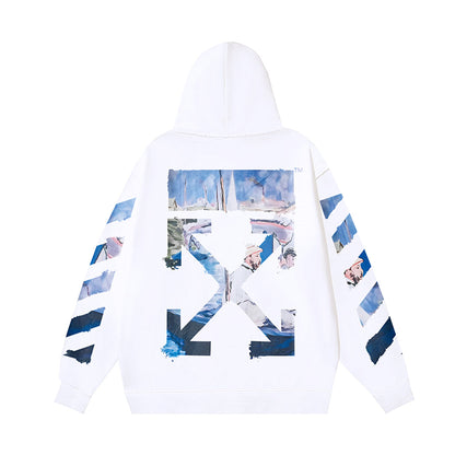 Off-White  Arrow logo sports sweatshirt#4