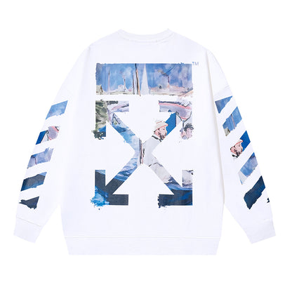 Off-White  Arrow logo sports sweatshirt#1