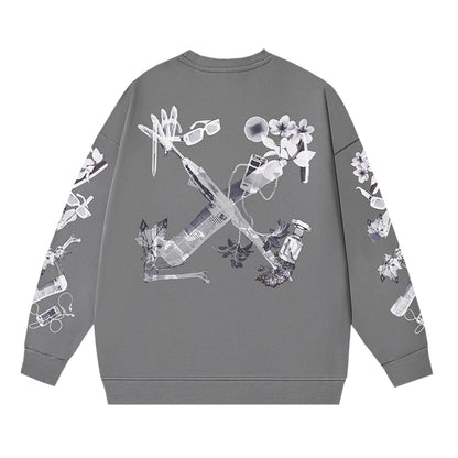 Off-White Arrow logo sports sweatshirt#1028