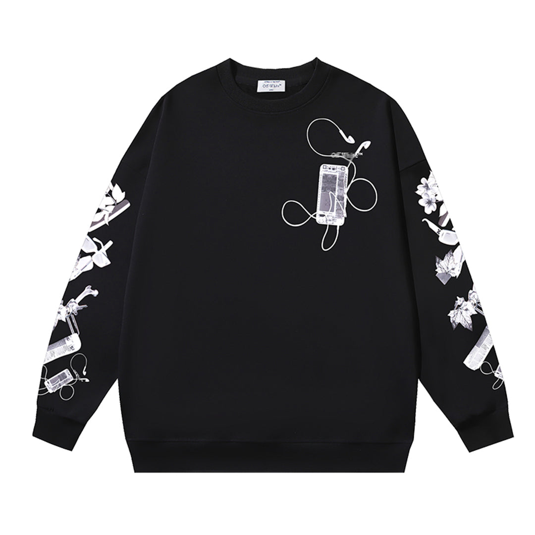Off-White Arrow logo sports sweatshirt#1028