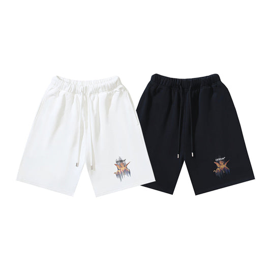Off-White  arrow print shorts#23