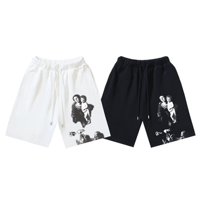 Off-White  arrow print shorts#24