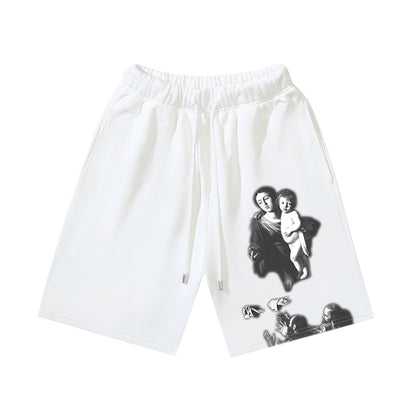 Off-White  arrow print shorts#24