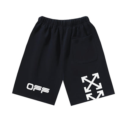 Off-White  arrow print shorts#15