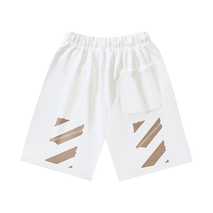 Off-White  arrow print shorts#12