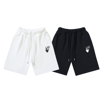 Off-White  arrow print shorts#7