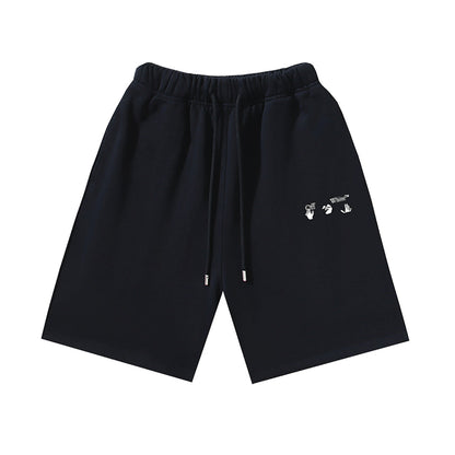 Off-White arrow print shorts#14