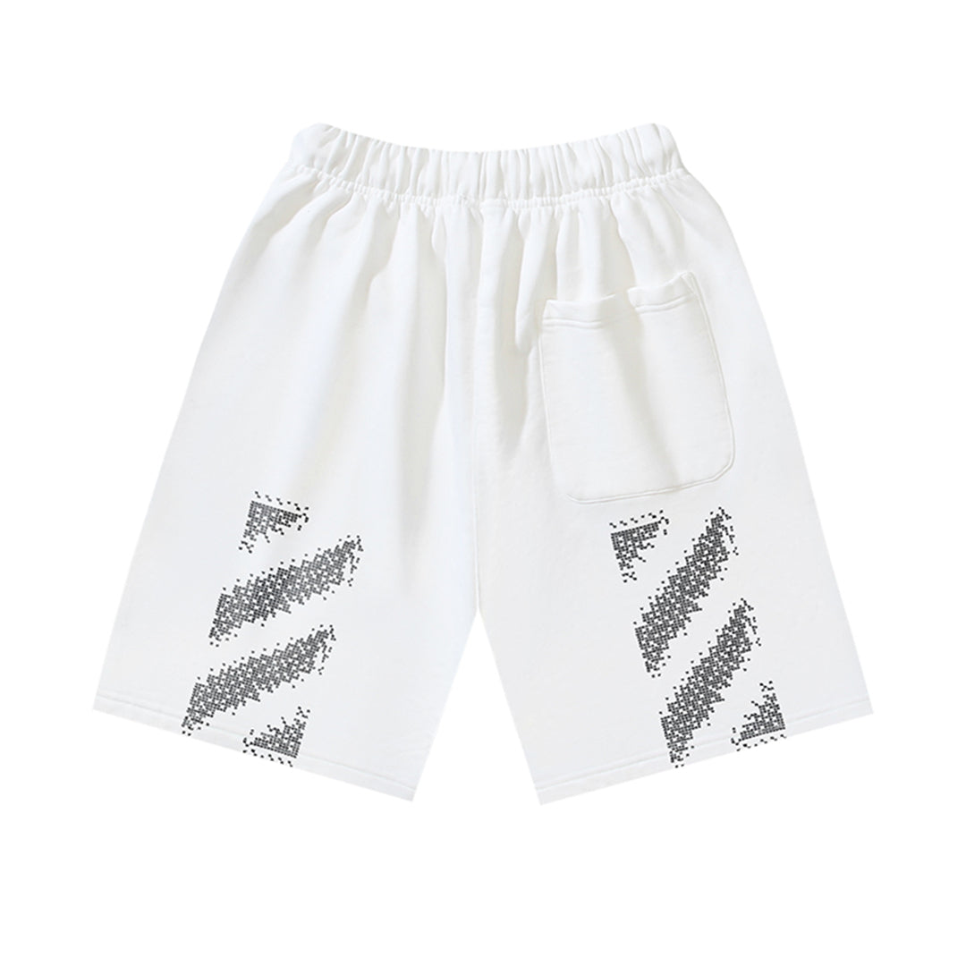 Off-White  arrow print shorts#20