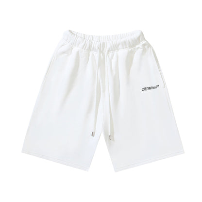 Off-White arrow print shorts#18