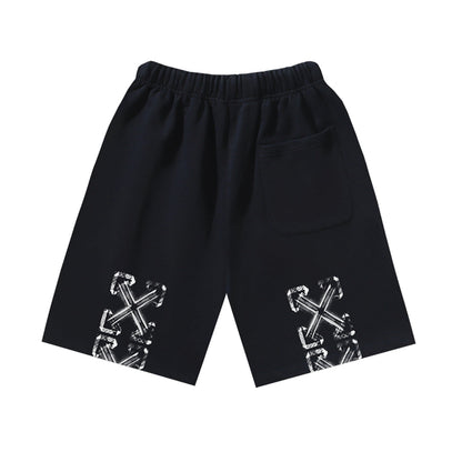 Off-White arrow print shorts#18